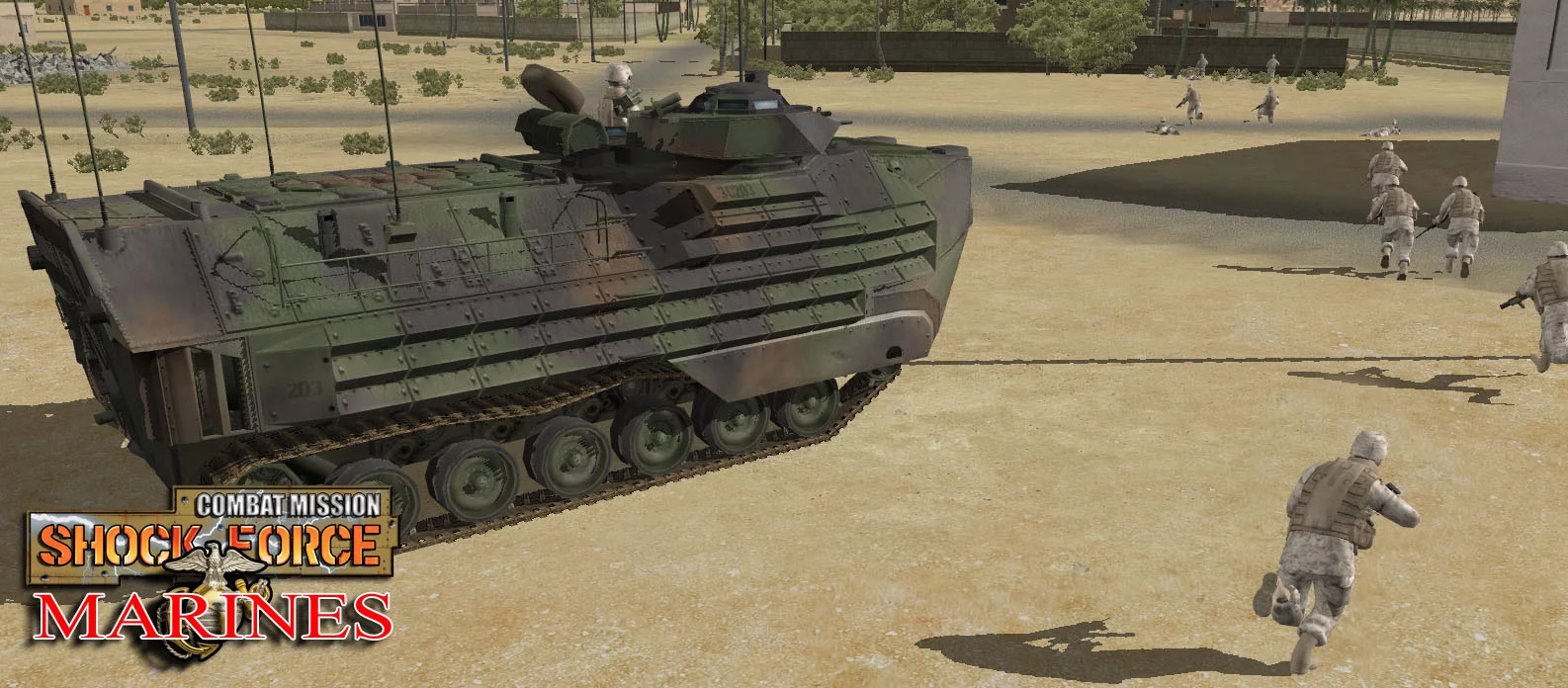 Изображение игры: Combat Mission: Shock Force - Marines