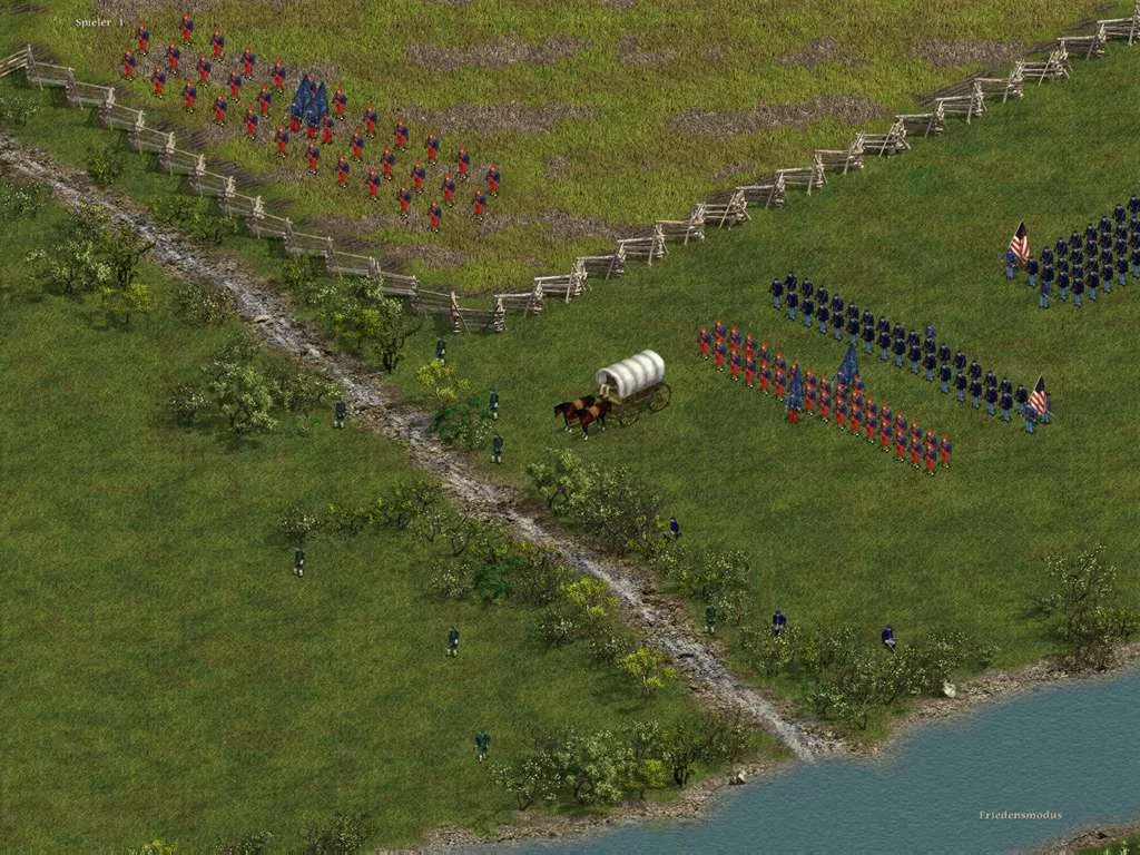Изображение игры: American Conquest: Divided Nation