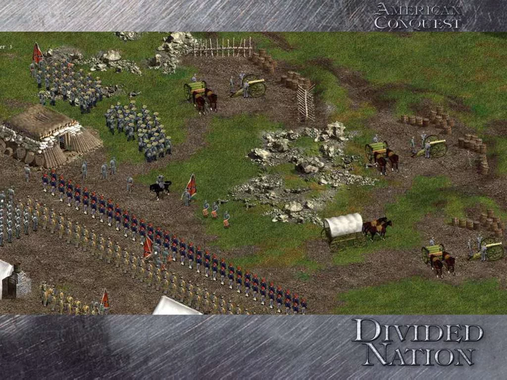 Изображение игры: American Conquest: Divided Nation