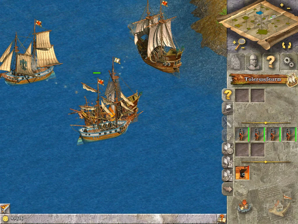 Изображение игры: 1503 A.D.: Treasures, Monsters and Pirates