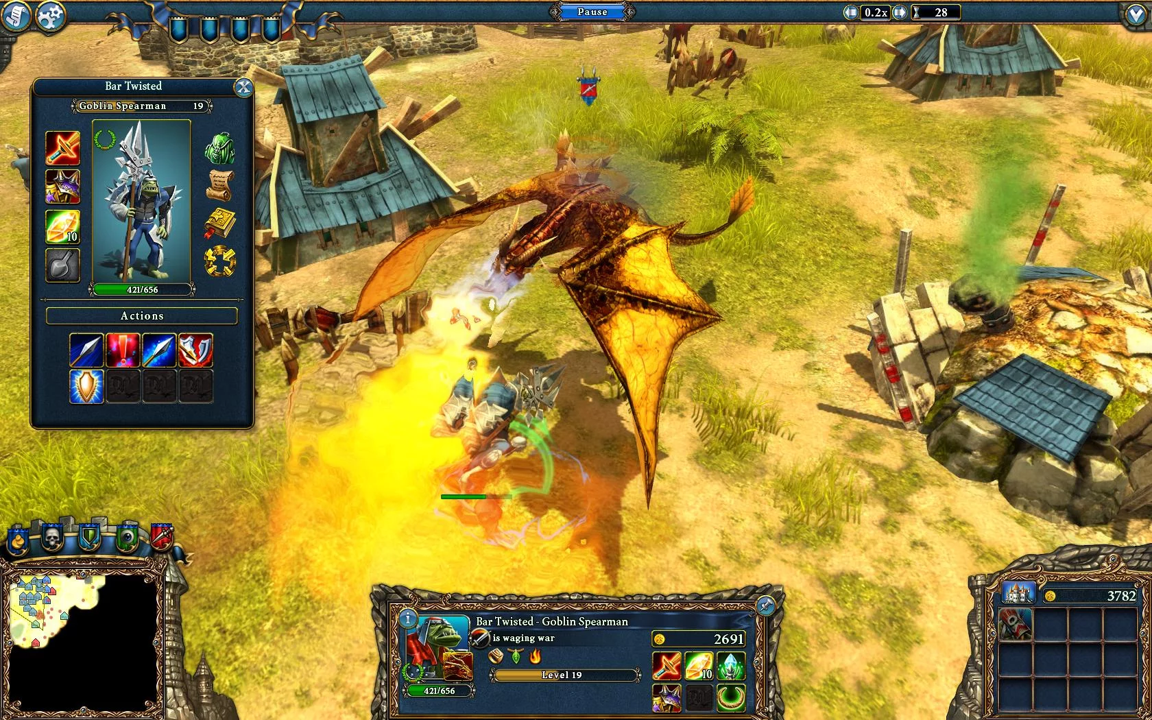Изображение игры: Majesty 2: Monster Kingdom