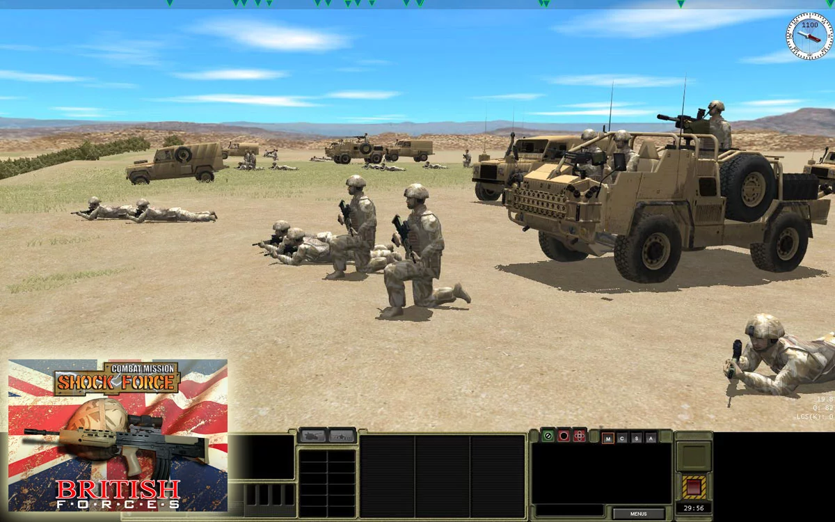 Изображение игры: Combat Mission: Shock Force - British Forces