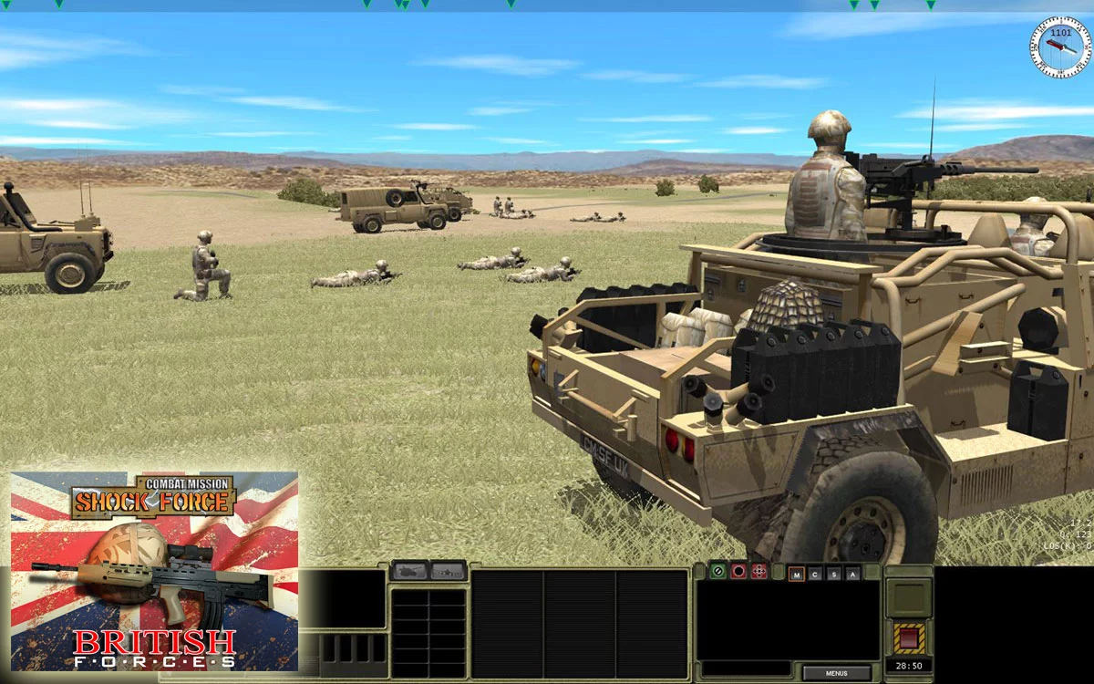 Изображение игры: Combat Mission: Shock Force - British Forces
