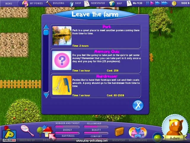 Изображение игры: Pony World