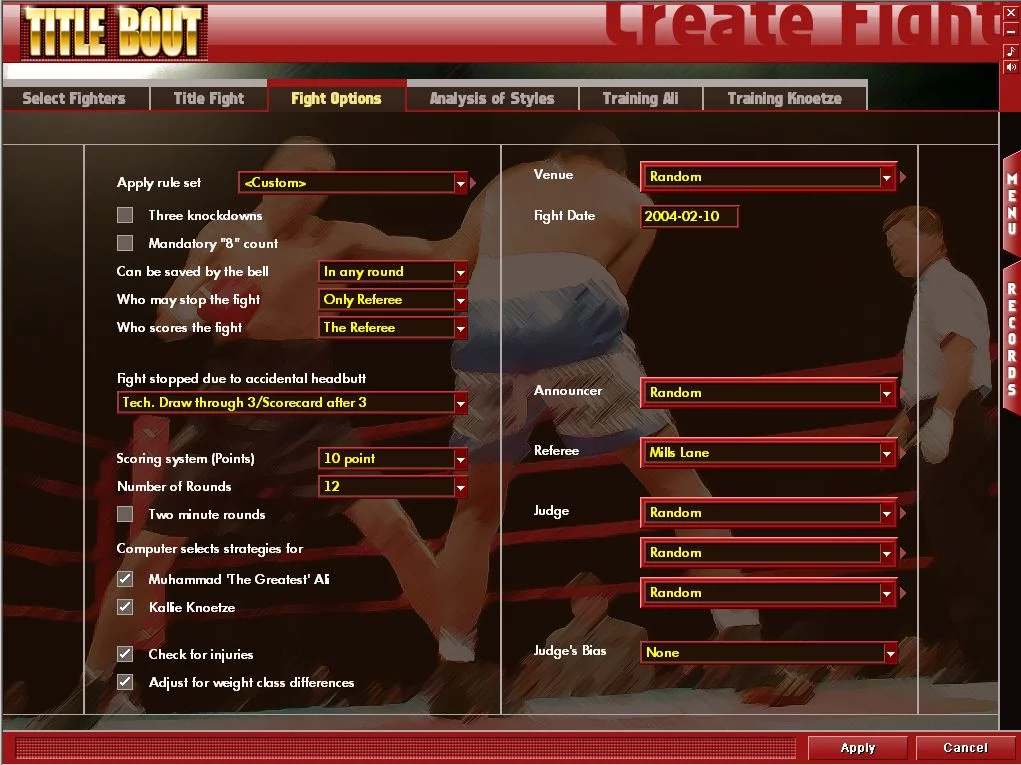 Изображение игры: Title Bout Championship Boxing