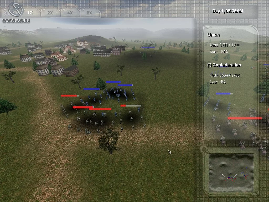 Изображение игры: Ultimate Civil War Battles