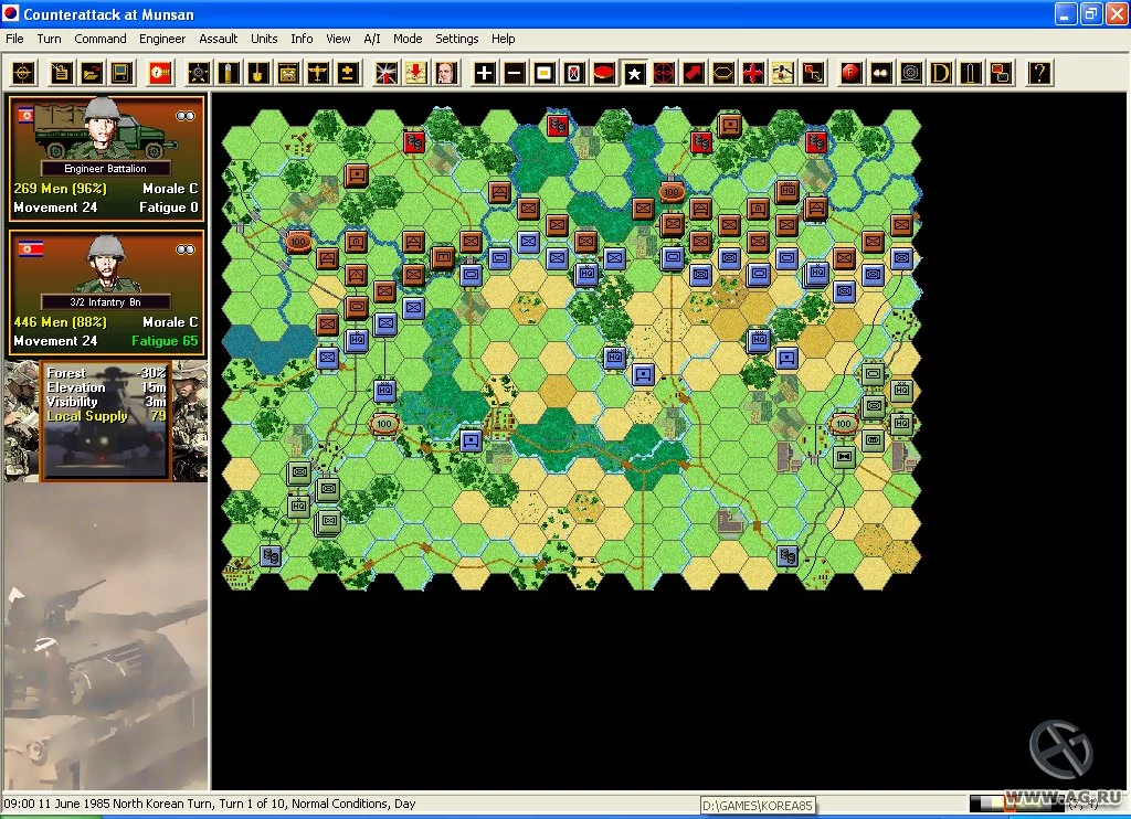 Изображение игры: Modern Campaigns: Korea '85