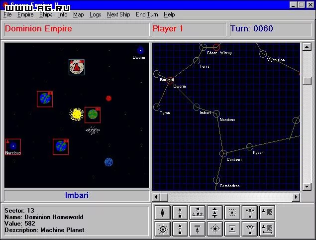 Изображение игры: Space Empires 2