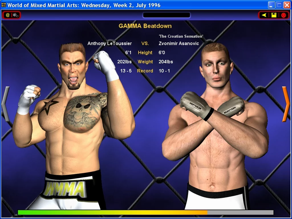 Изображение игры: World of Mixed Martial Arts