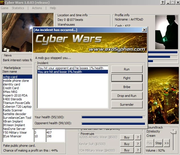 Изображение игры: Cyber Wars