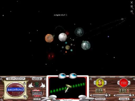 Изображение игры: Spacetanks