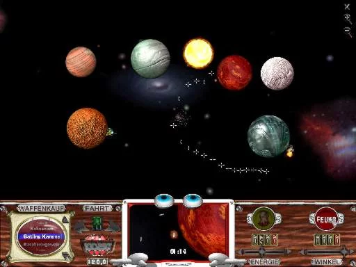 Изображение игры: Spacetanks