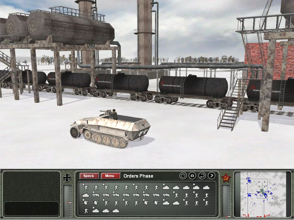 Изображение игры: Panzer Command: Operation Winter Storm
