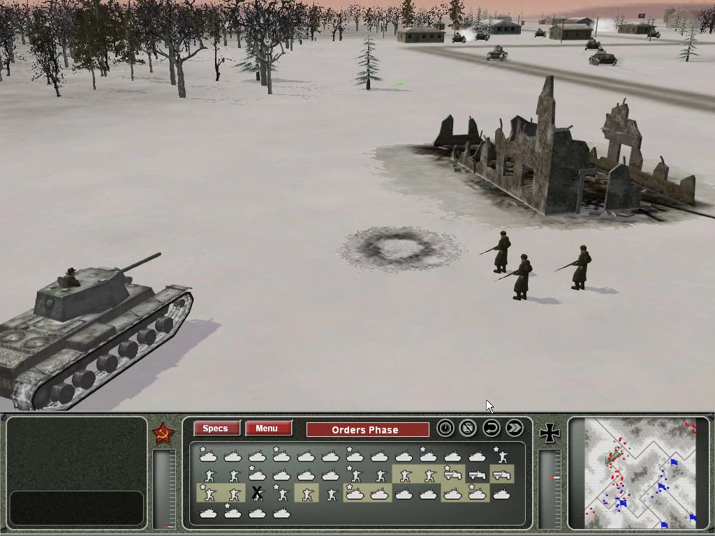 Изображение игры: Panzer Command: Operation Winter Storm