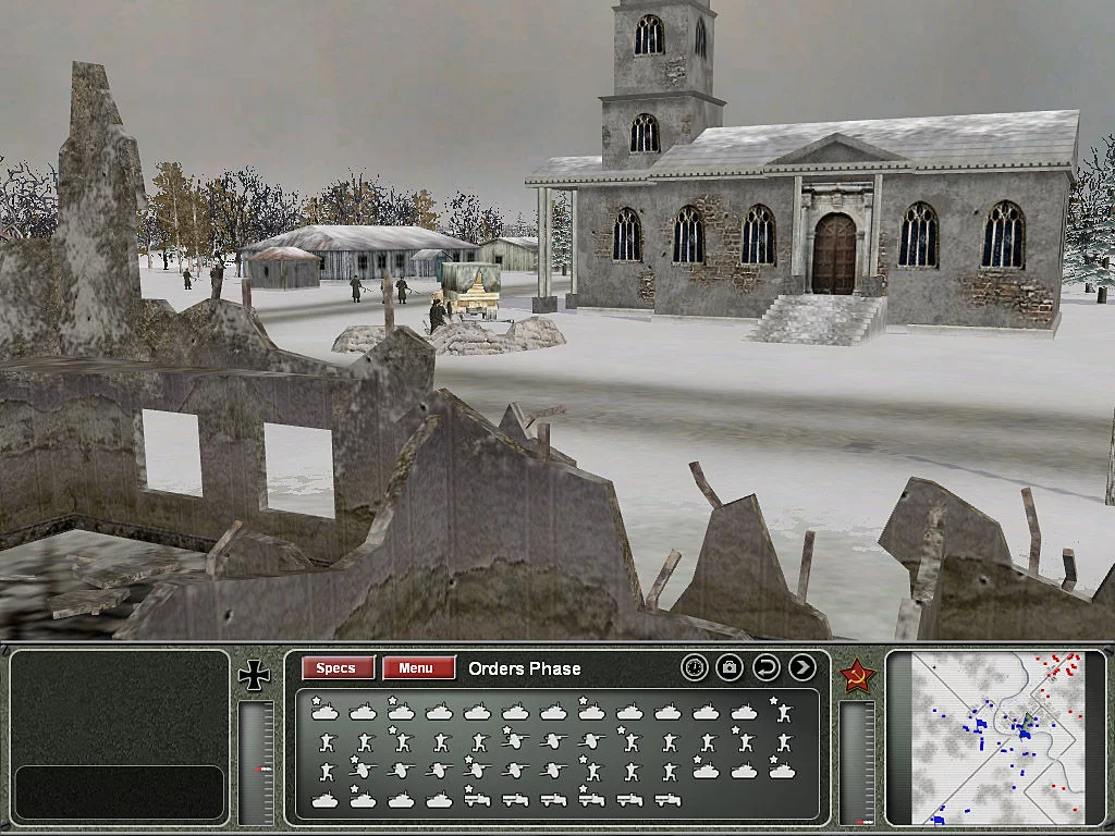 Изображение игры: Panzer Command: Operation Winter Storm