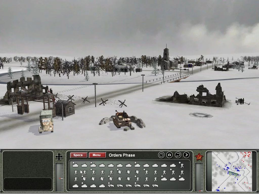 Изображение игры: Panzer Command: Operation Winter Storm