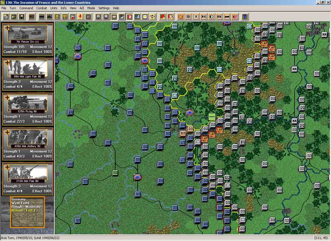 Изображение игры: Total War in Europe: First Blitzkrieg