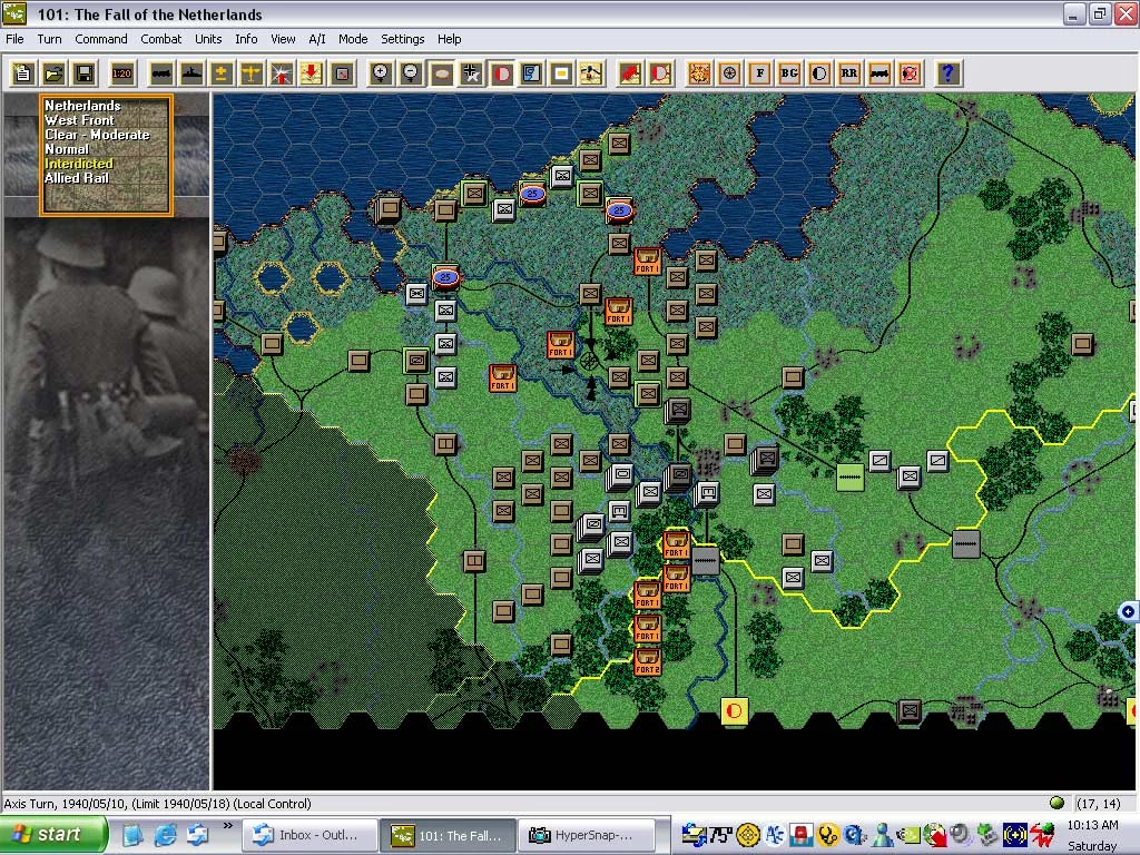 Изображение игры: Total War in Europe: First Blitzkrieg