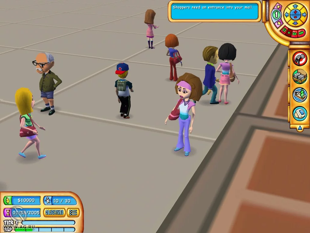 Изображение игры: Mall Tycoon 3