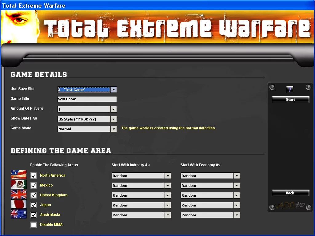 Изображение игры: Total Extreme Warfare