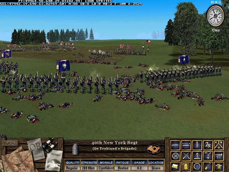 Изображение игры: History Channel's Civil War: The Battle of Bull Run