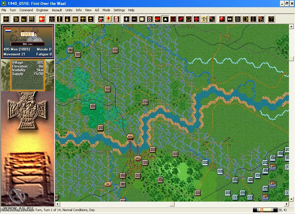 Изображение игры: Panzer Campaigns: Market Garden '44