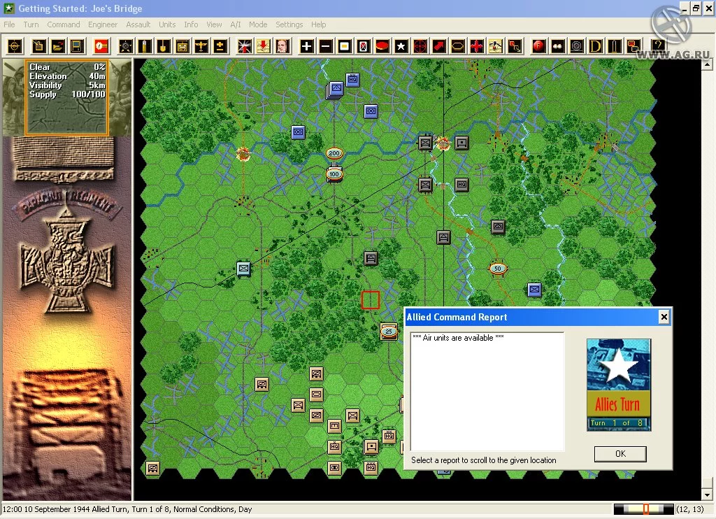 Изображение игры: Panzer Campaigns: Market Garden '44