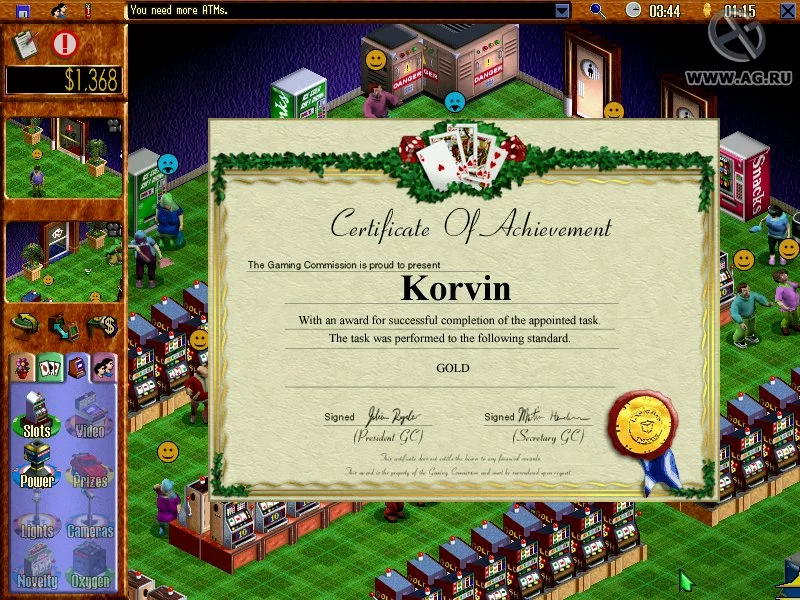 Изображение игры: Las Vegas Tycoon