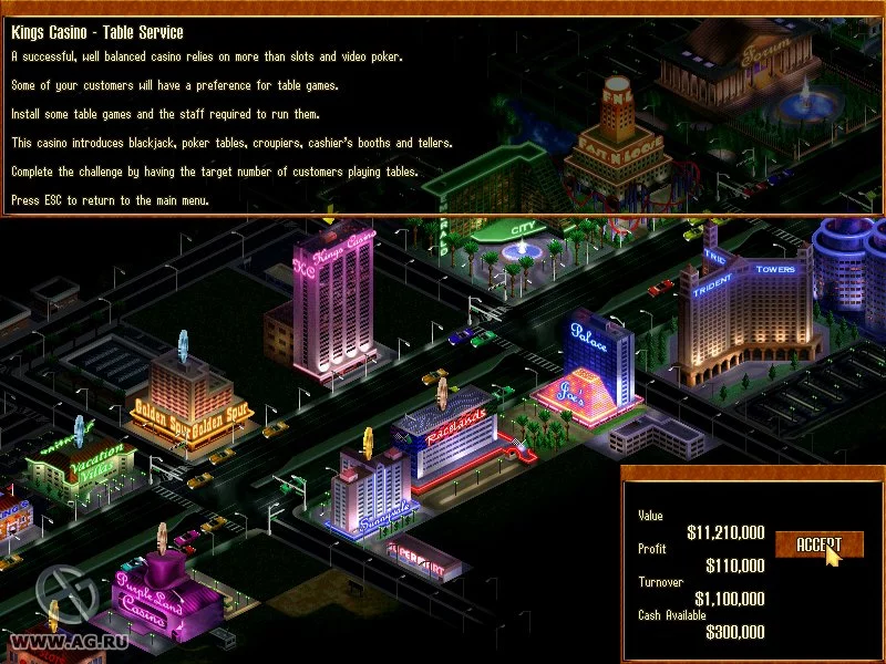 Изображение игры: Las Vegas Tycoon