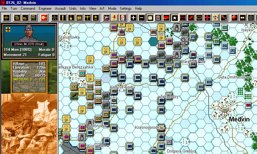 Изображение игры: Panzer Campaigns: Korsun '44
