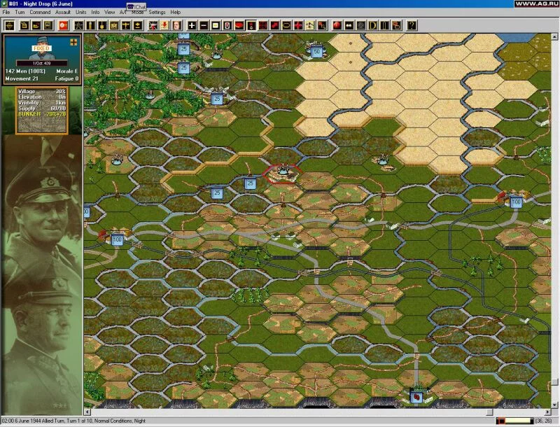 Изображение игры: Panzer Campaigns: Normandy '44
