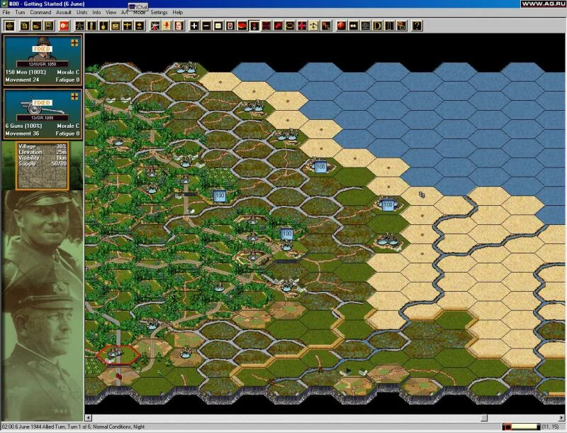 Изображение игры: Panzer Campaigns: Normandy '44