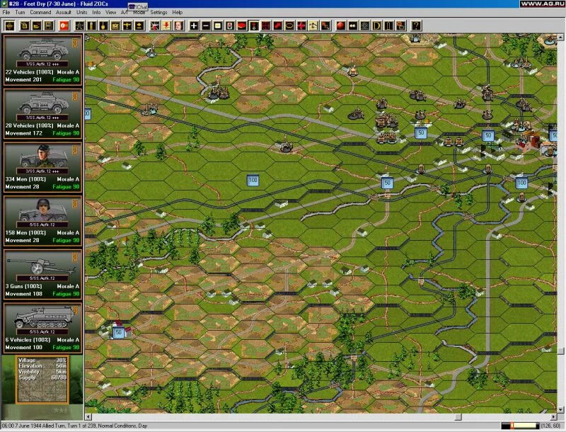 Изображение игры: Panzer Campaigns: Normandy '44