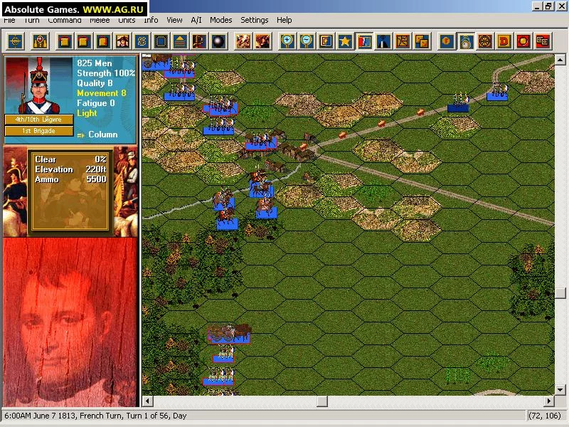 Изображение игры: Napoleon's Russian Campaign