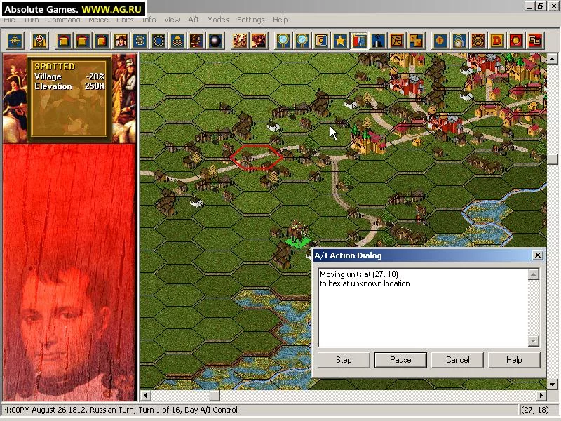 Изображение игры: Napoleon's Russian Campaign