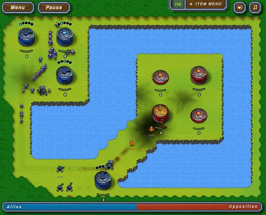 Изображение игры: Bashing Grounds