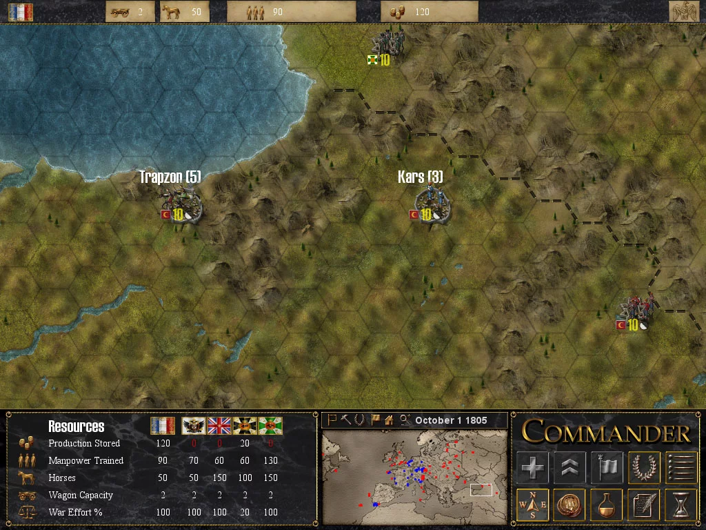 Изображение игры: Commander: Napoleon at War
