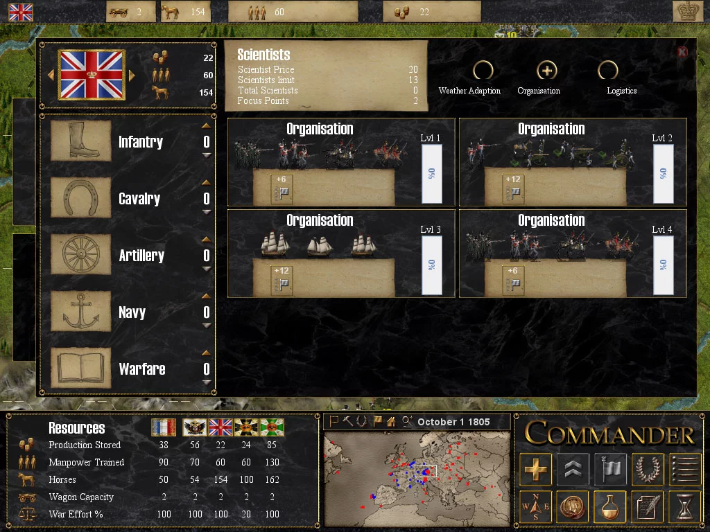 Изображение игры: Commander: Napoleon at War