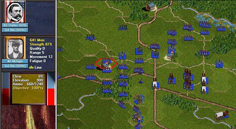 Изображение игры: Civil War Battles: Campaign Peninsula