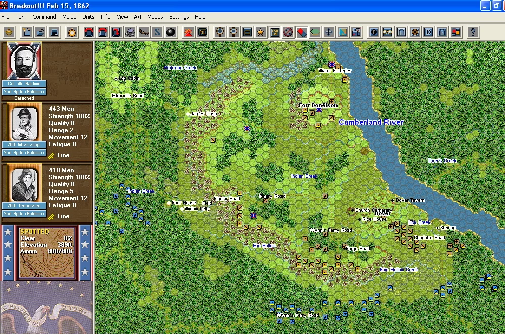 Изображение игры: Civil War Battles: Campaign Shiloh