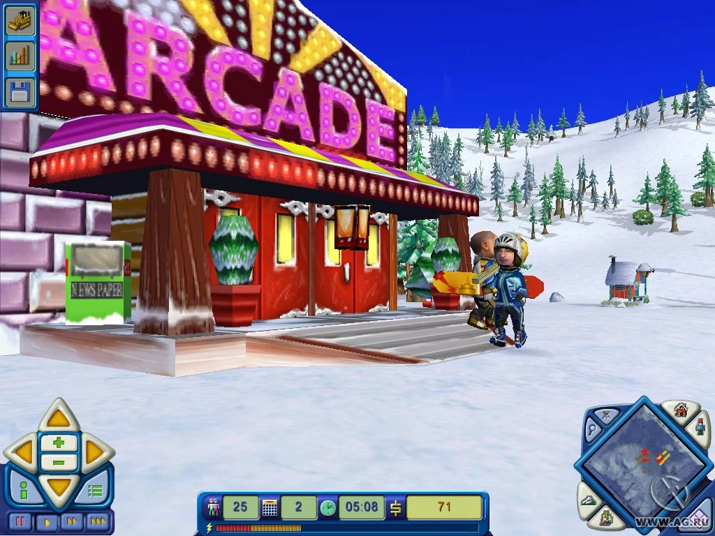 Изображение игры: Ski Resort Extreme