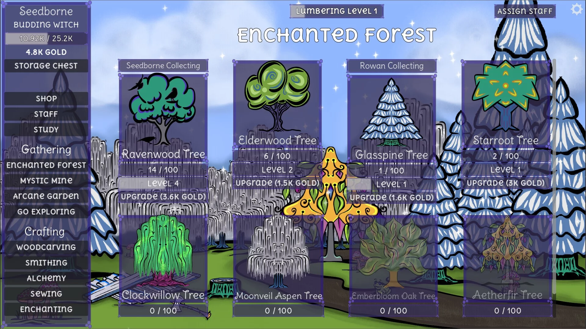 Изображение игры: Charmcraft Idle