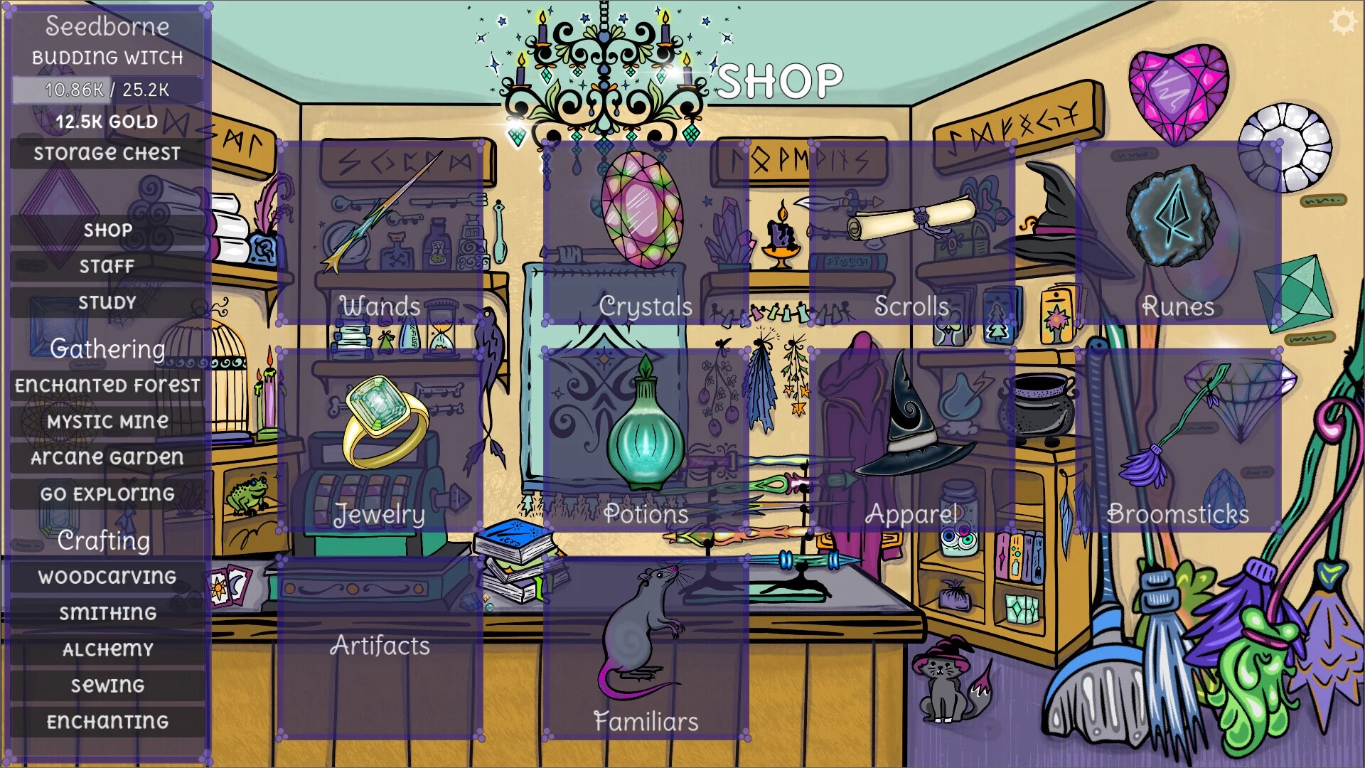 Изображение игры: Charmcraft Idle