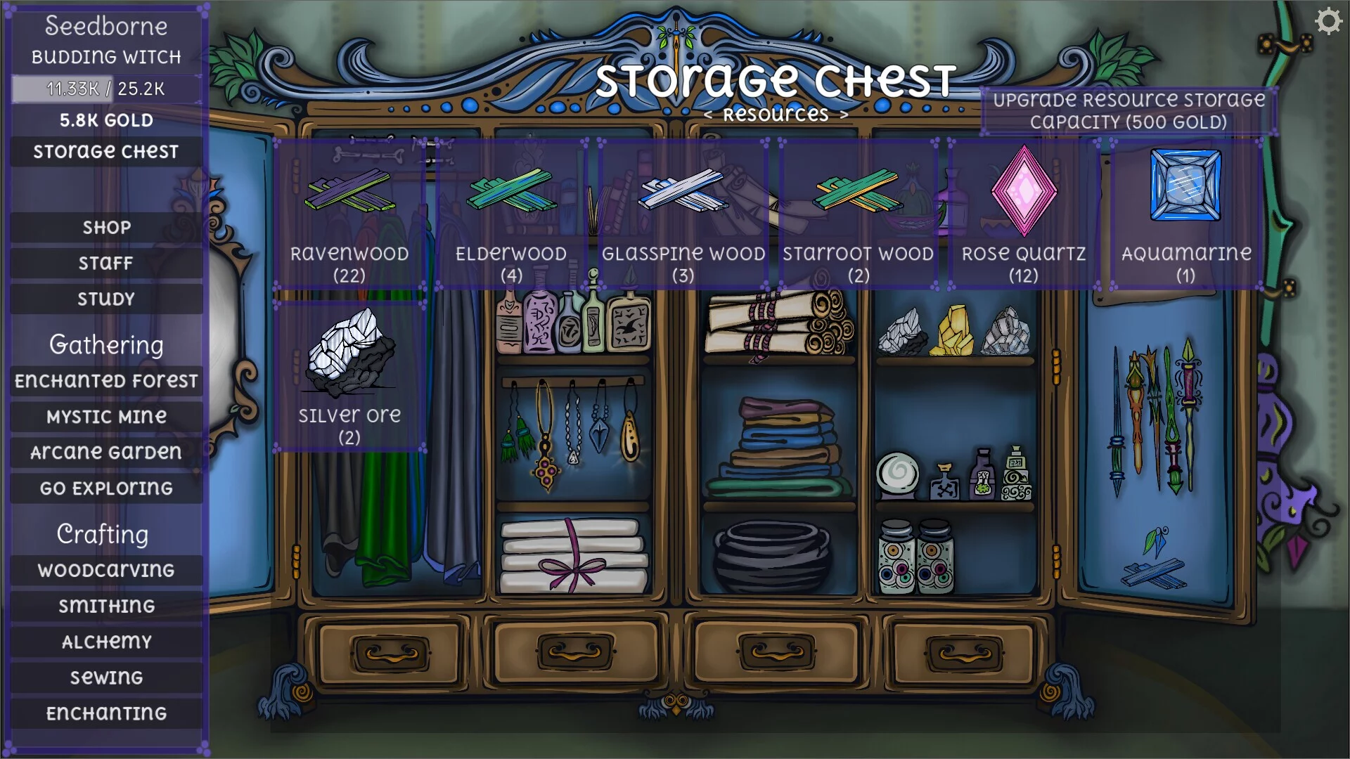 Изображение игры: Charmcraft Idle