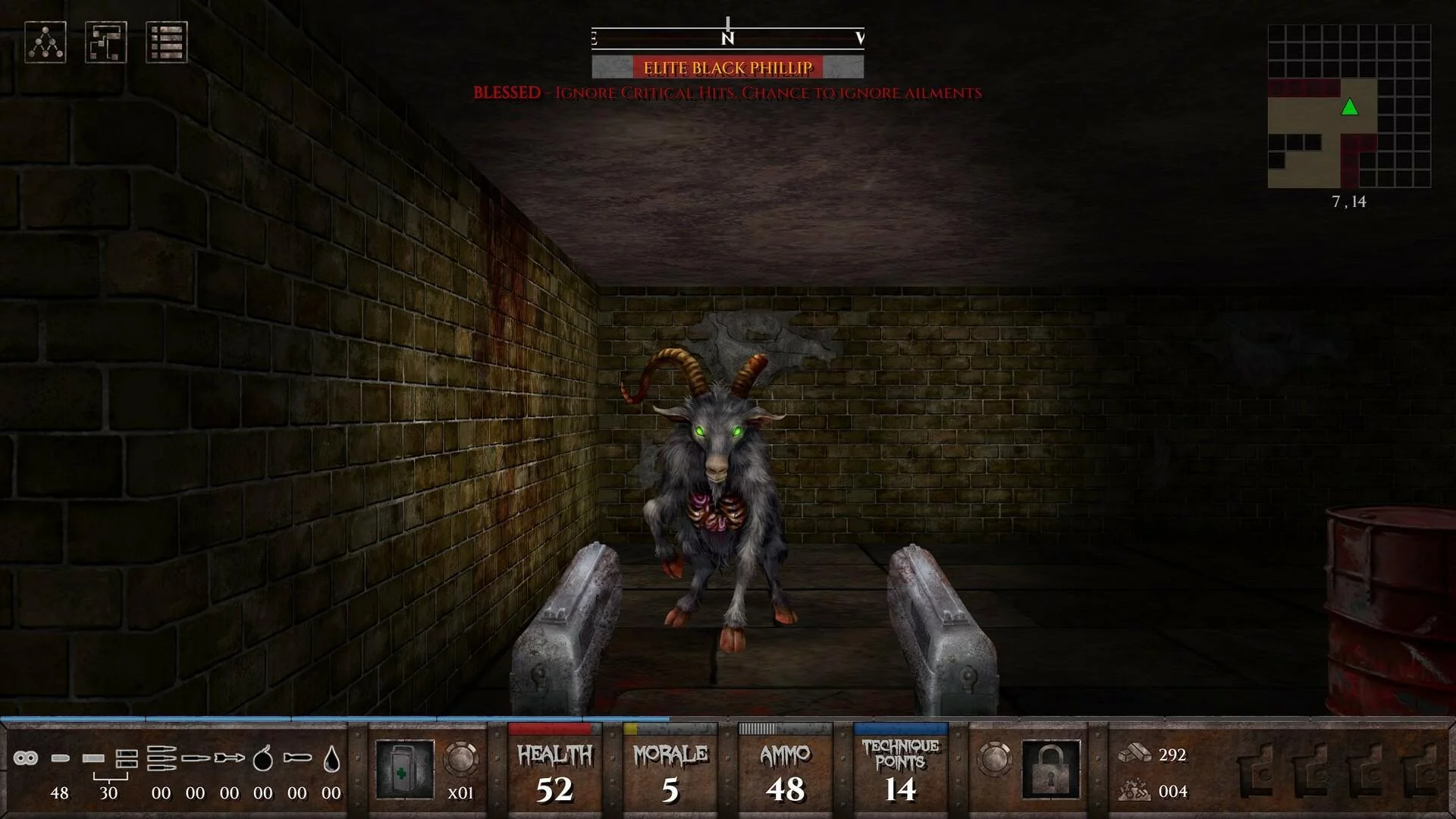 Изображение игры: Dungeons of DUSK Demo