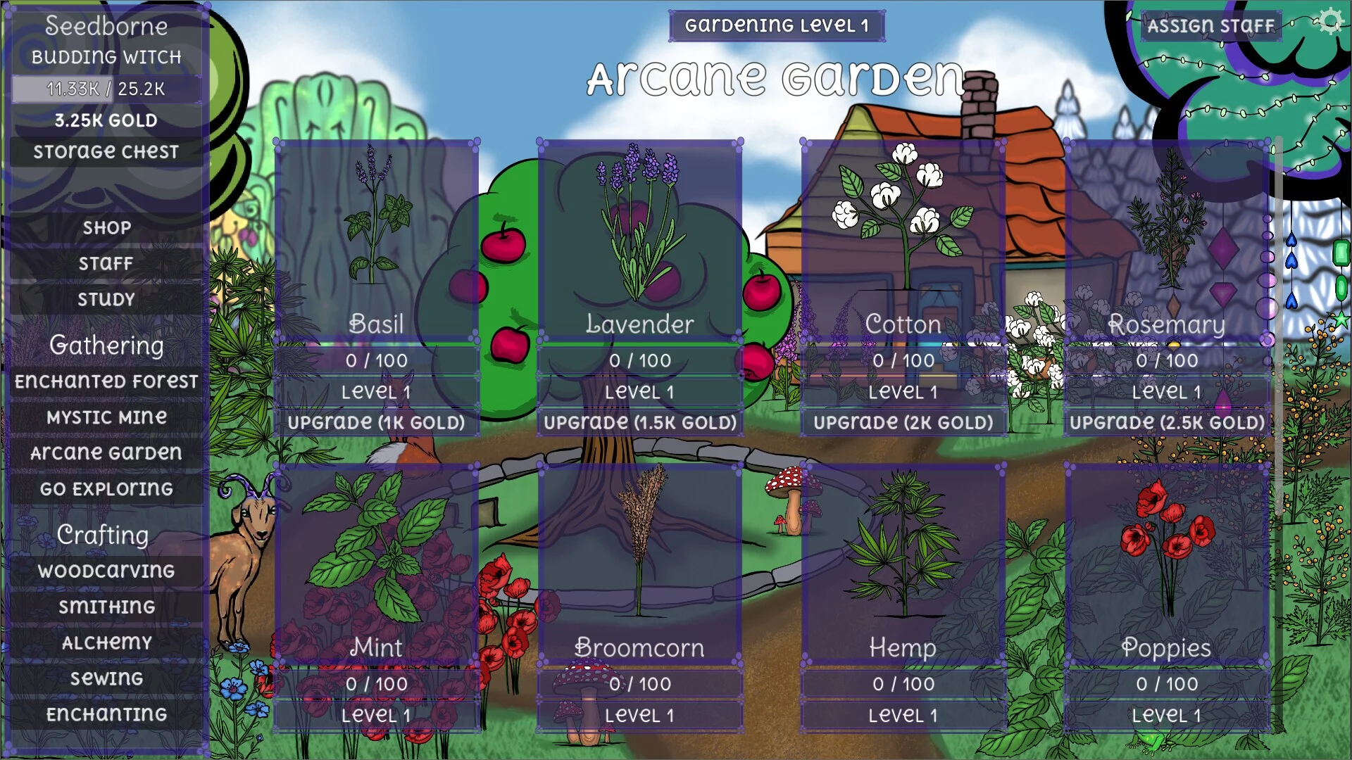 Изображение игры: Charmcraft Idle