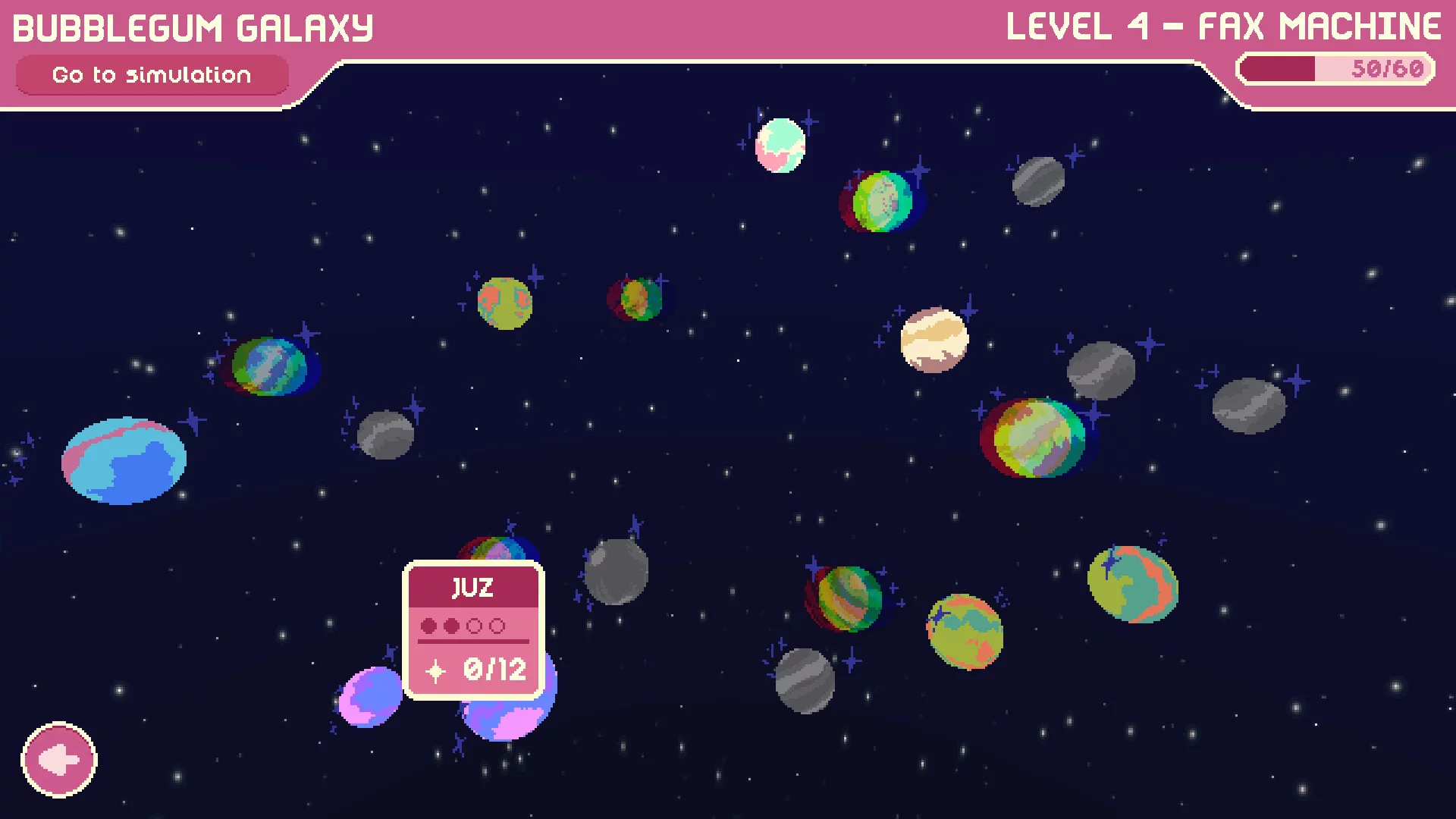 Изображение игры: Bubblegum Galaxy
