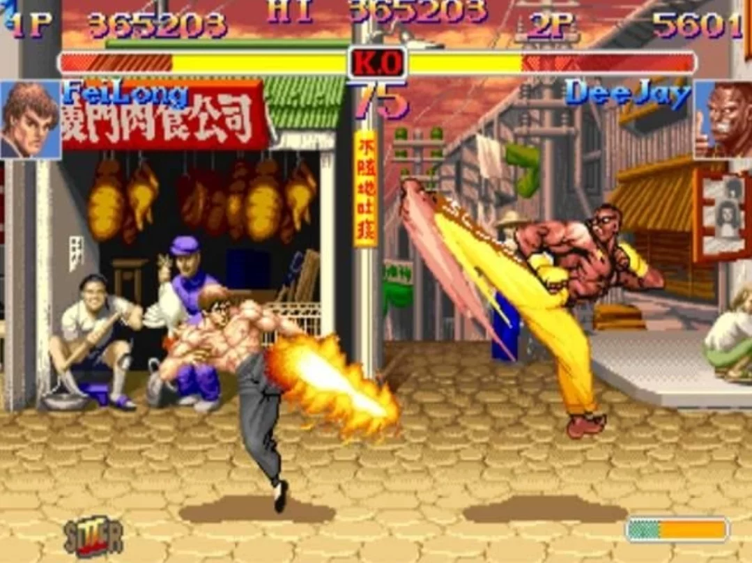 Изображение игры: Street Fighter Anniversary Collection