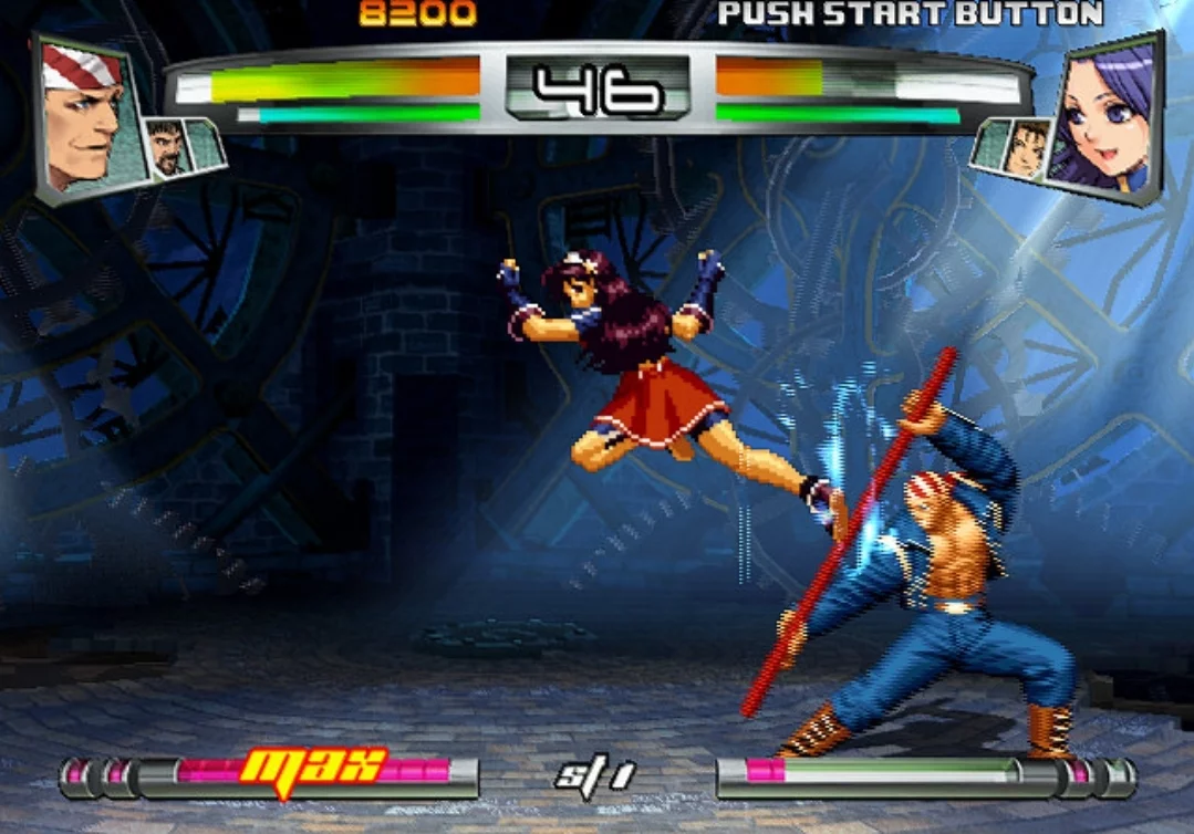 Изображение игры: The King of Fighters Neowave