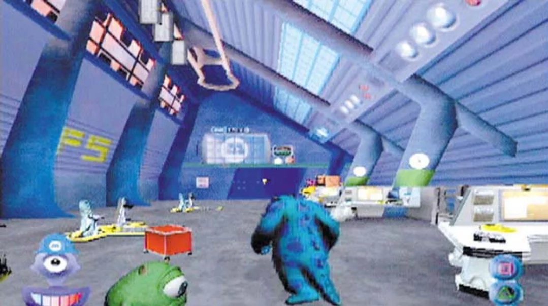 Изображение игры: Monsters, Inc. (2002)